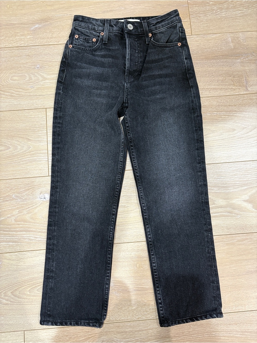 TRAVE Denim Constance Straight Tapered In on The Road Again Size 24